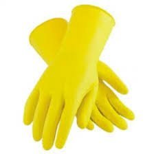 Guantes de Hule para limpieza