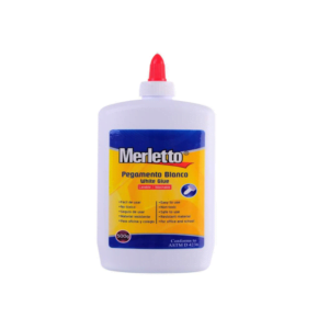 Pegamento Blanco Multiusos 500 Gramos con Tapa Dosificadora - Ideal para Manualidades, Proyectos Escolares y Reparaciones