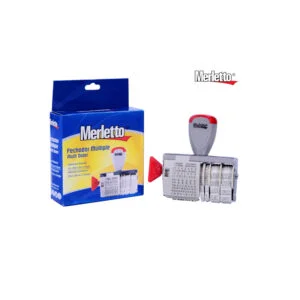 Sello Fechador Múltiple con Leyendas Personalizables y Fecha Rotativa