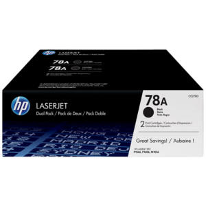 Tóner HP 78A Negro Paquete de 2 Originales Rendimiento Estándar Compatible con Impresoras HP LaserJet Pro