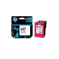 Tinta HP 667 Tricolor