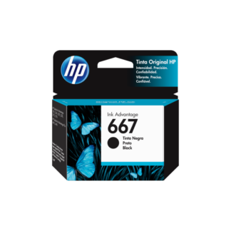Tinta HP 667 Negro