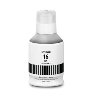 Botella de Tinta Negra Canon GI-16 BK 167ml - Computodo - El Salvador