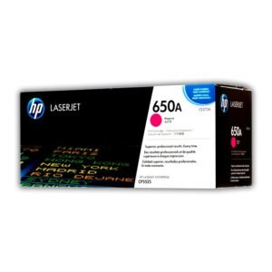 tóner HP 650A Magenta