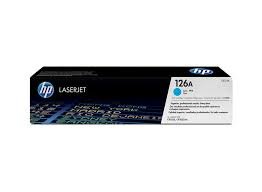 Tóner HP 126A Cián