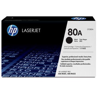 Tóner HP 80A Negro