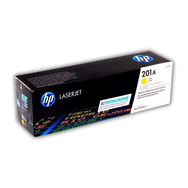 Tóner HP 201A Amarillo
