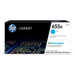 Tóner HP 655A Cián