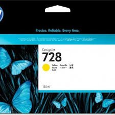 Tinta HP 728 Amarillo