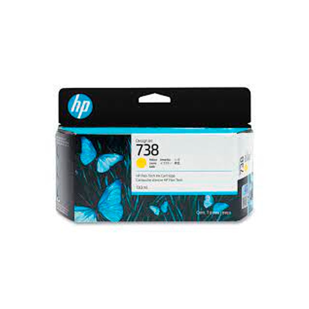 Tinta HP 738 Amarillo