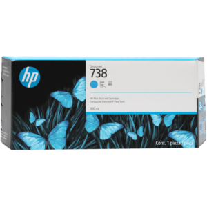 Tinta HP 738 Cian