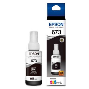 Botella de Tinta Negra Epson 673