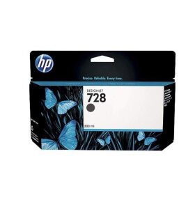 Tinta HP 728 Negro Mate