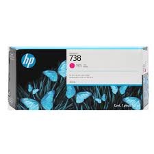 Tinta HP 738 Magenta - 300 ml