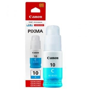 Botella de Tinta Original Canon GI-10 Cyan 70 ml - RG RIVAS - El Salvador
