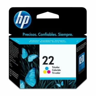 Cartucho de Tinta HP 22 Tricolor Original - RG Rivas - El Salvador