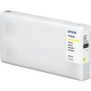 Cartucho de Tinta Epson T43S Amarillo 200 ml - RG Rivas - El Salvador