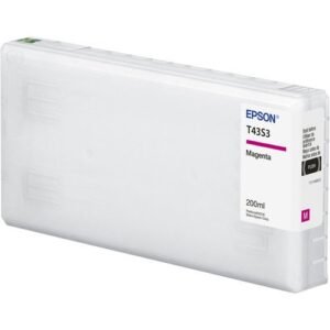 Cartucho de Tinta Epson T43S Magenta 200 ml - RG Rivas - El Salvador
