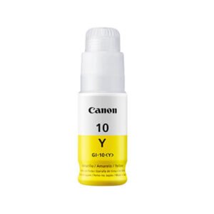 Botella de Tinta Canon GI-10 Amarillo 70ml - RG Rivas - El Salvador