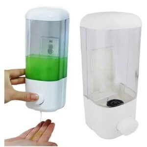 Dispensador Manual de Jabón Líquido y Alcohol Gel para Pared - RG Rivas - El Salvador